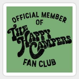 The Happy Campers - Fan Club (drk) Sticker